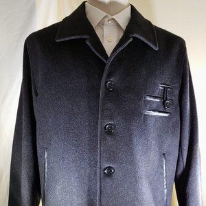 Luchiano Visconti Jacket-J003-NWT- Char/Black- Wool Blend